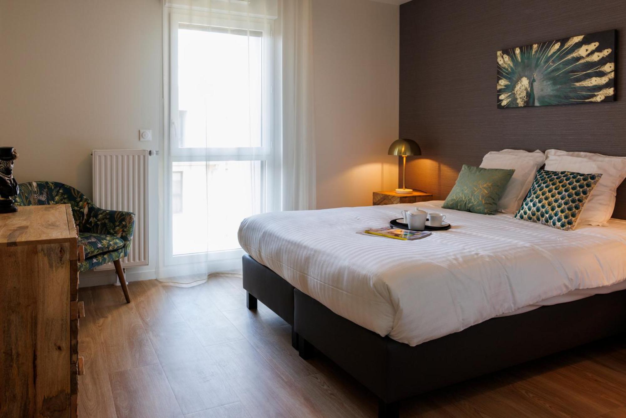 Les Boreales - Appart'Hotel & Restaurant Villers-sur-Mer Exterior foto