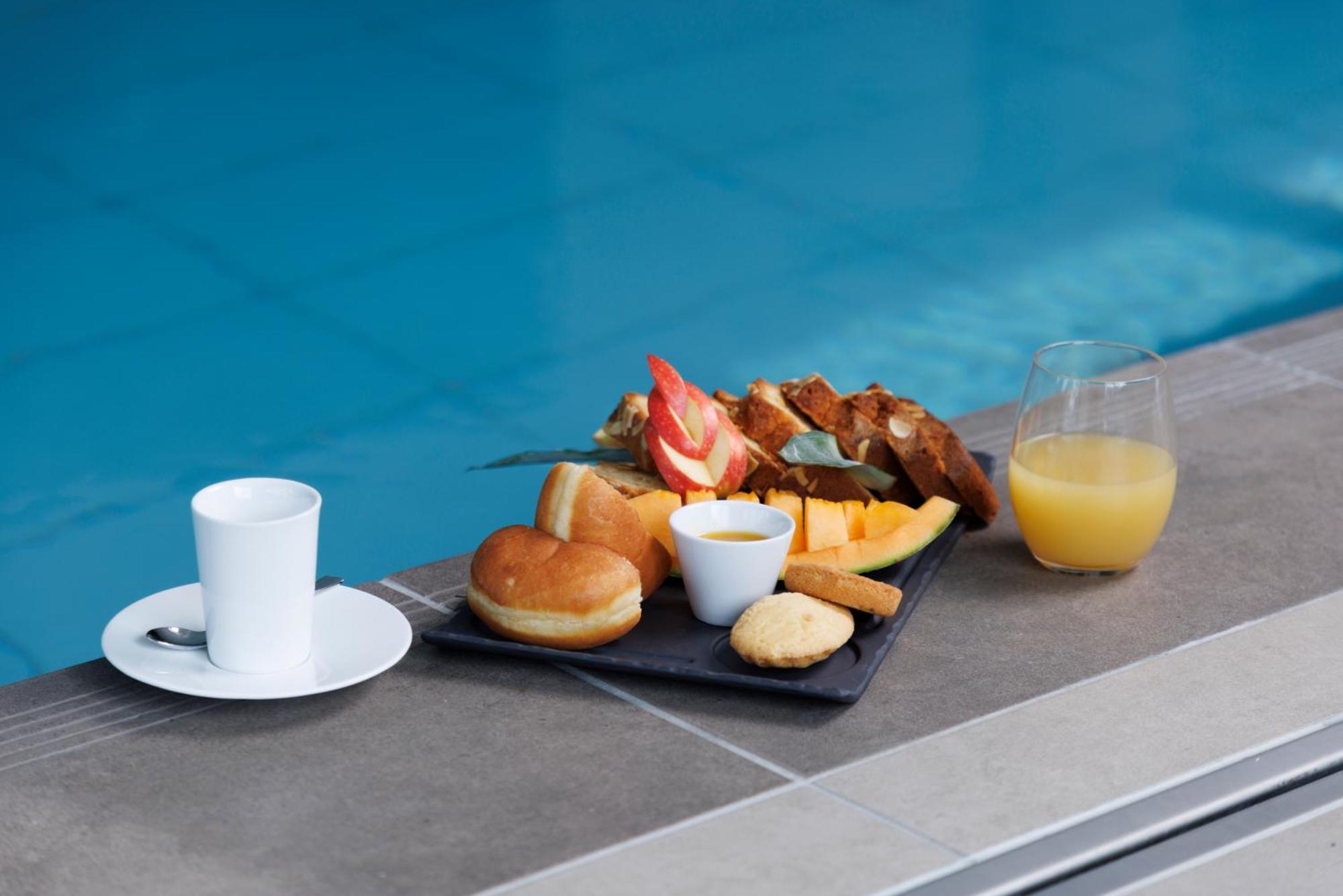 Les Boreales - Appart'Hotel & Restaurant Villers-sur-Mer Exterior foto